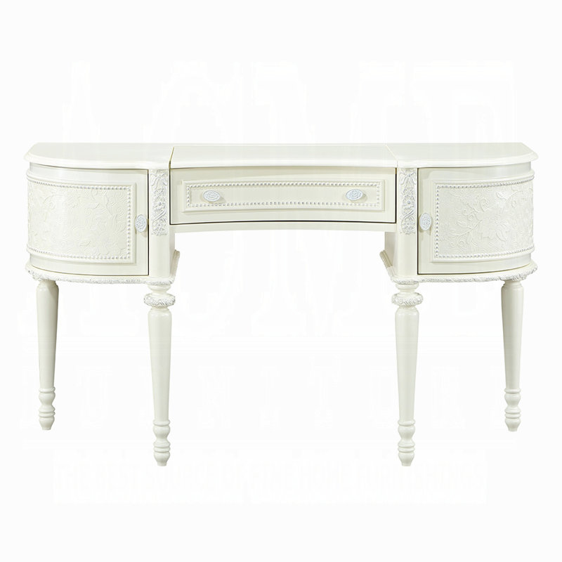 Bureau de coiffeuse avec miroir