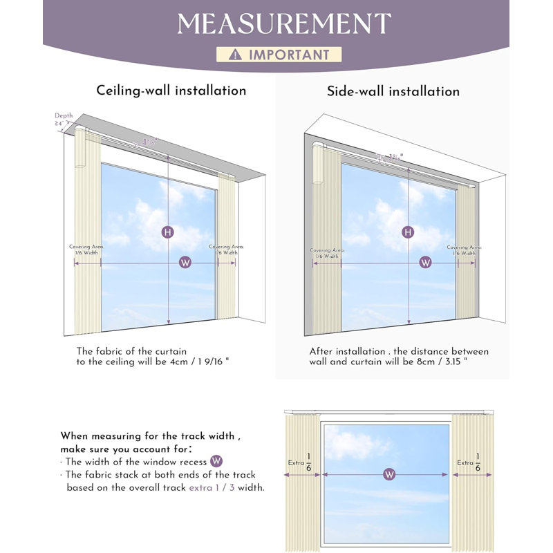  Smart Curtain Track Retractable Motorized Curtain Rail Compatible With Alexa Google Easy To Control By Voice, App, Remote (70" To 118" Width)