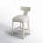 Yasmina Upholstered Counter Stool with Solid Wood Frame-1355964667