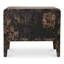 Table de chevet Iris noir vieilli
