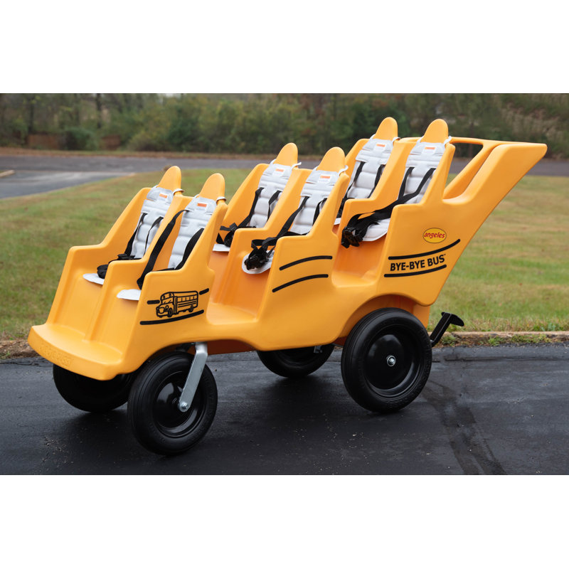 6 Passenger Bye Bye Bus Buggy, Red