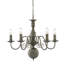 Asher 5 - Light Candle Style Chandelier