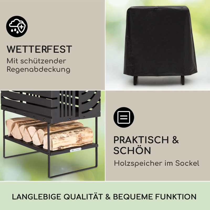 Rectangle Smokeless Fire Pit