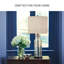 Lampe de table champagne 28 po Arva