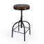 Clyde Leather 25" Adjustable Bar Stool-839570719