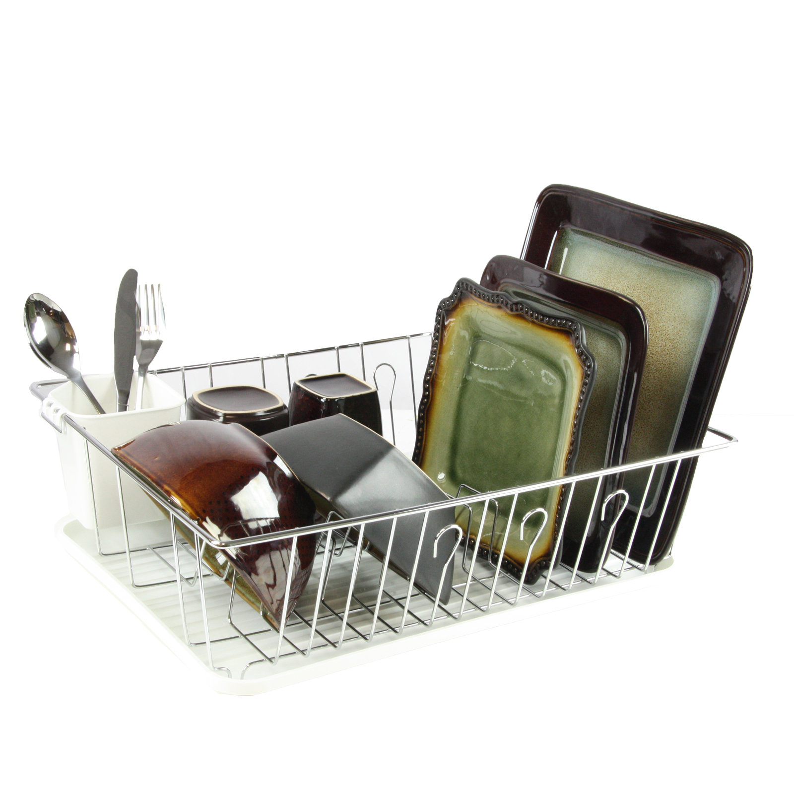 Mega Chef Metal Countertop Dish Rack & Reviews | Wayfair