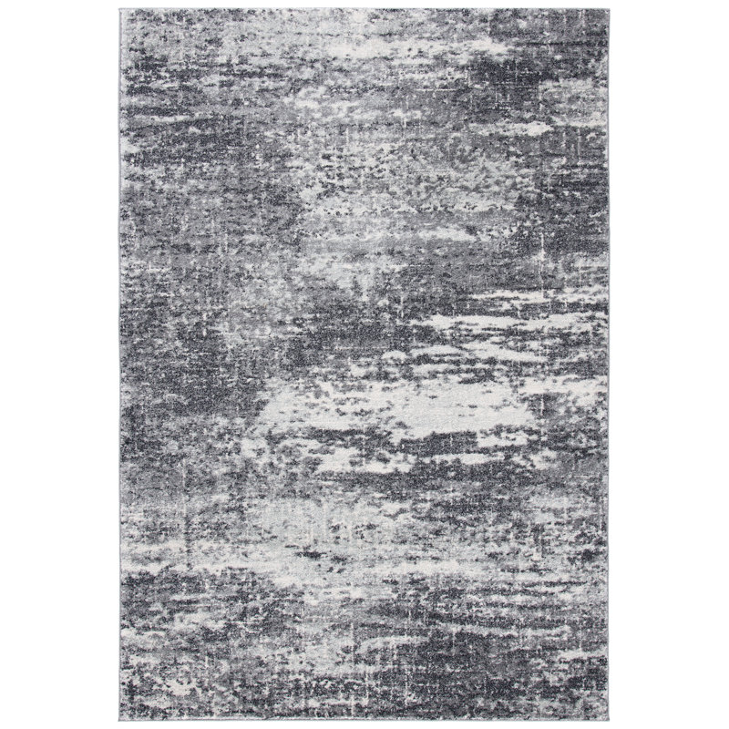 Acadia Performance Abstract Rug, Rectangle 8' x 10'