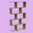 Geometric Minimalist 10 Shelves Bookcase-983659641