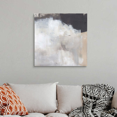 Neutral Abstract I par Jennifer Paxton Parker - reproduction d'art sur toile