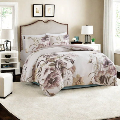 Romantic Cotton Bedding Sets, Soft Multicolor Duvet For Home Decor