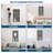 13x25 Inch Stainless Steel Shower Niche Double Shelf (Gunmetal Black)-1585953351-1585953345