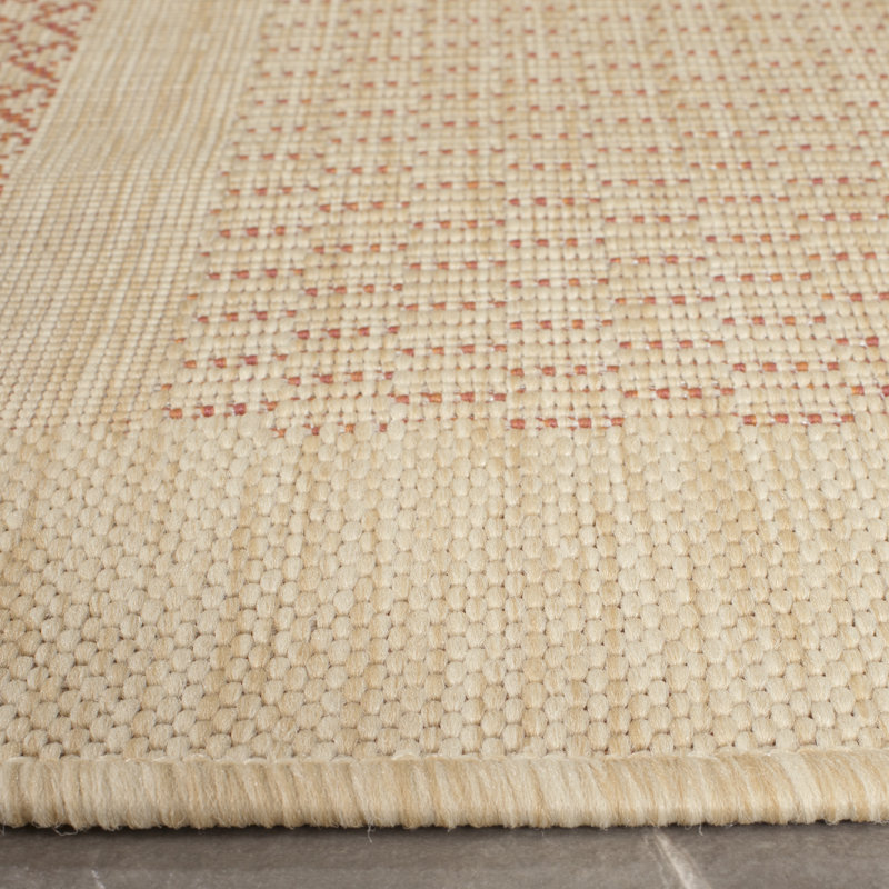 Dirks Performance Geometric Indoor/Outdoor Area Rug, Rectangle 4' x 5'7"