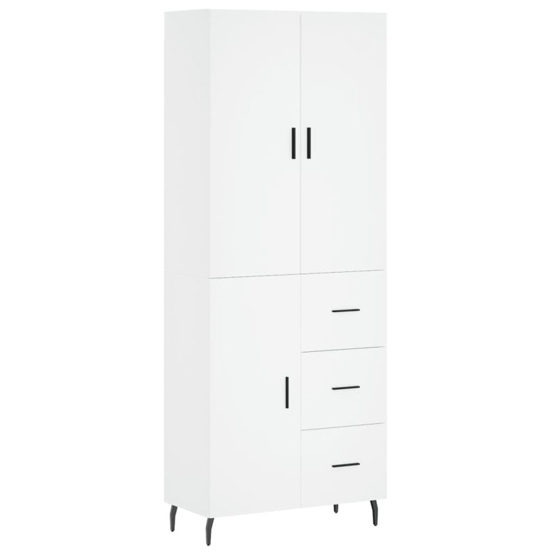 Hixon 69.5 Wide, White