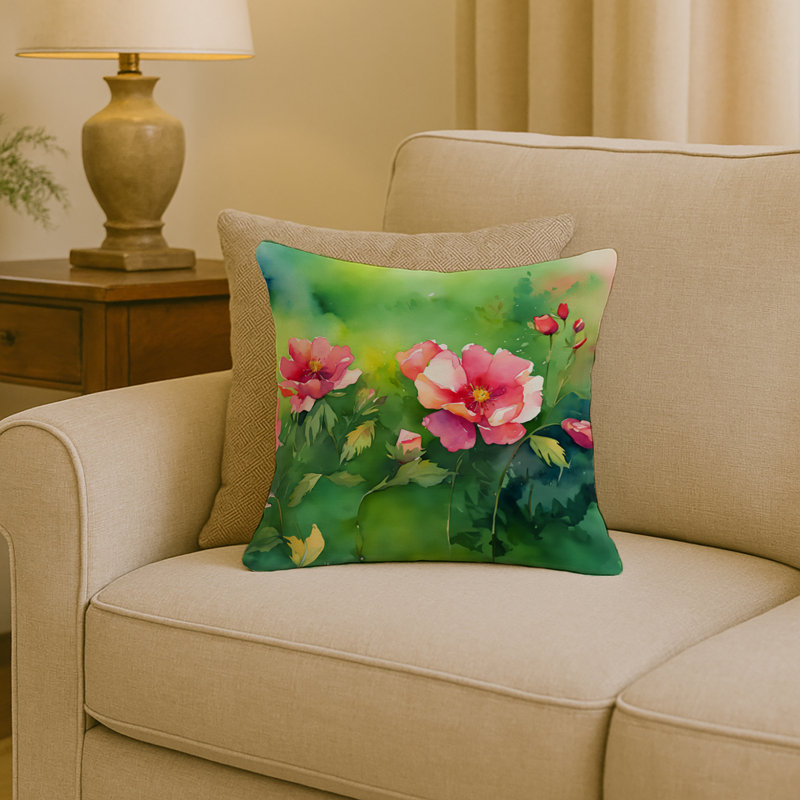 Coussin décoratif Iowa, Carré 18 po