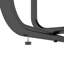 Chaise d'appoint capitonnée en similicuir