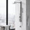 Panneau de douche Orchid Retrofit 39,38 "avec pomme de douche fixe