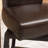 30.25'' High Swivel Bar Stool,Brown