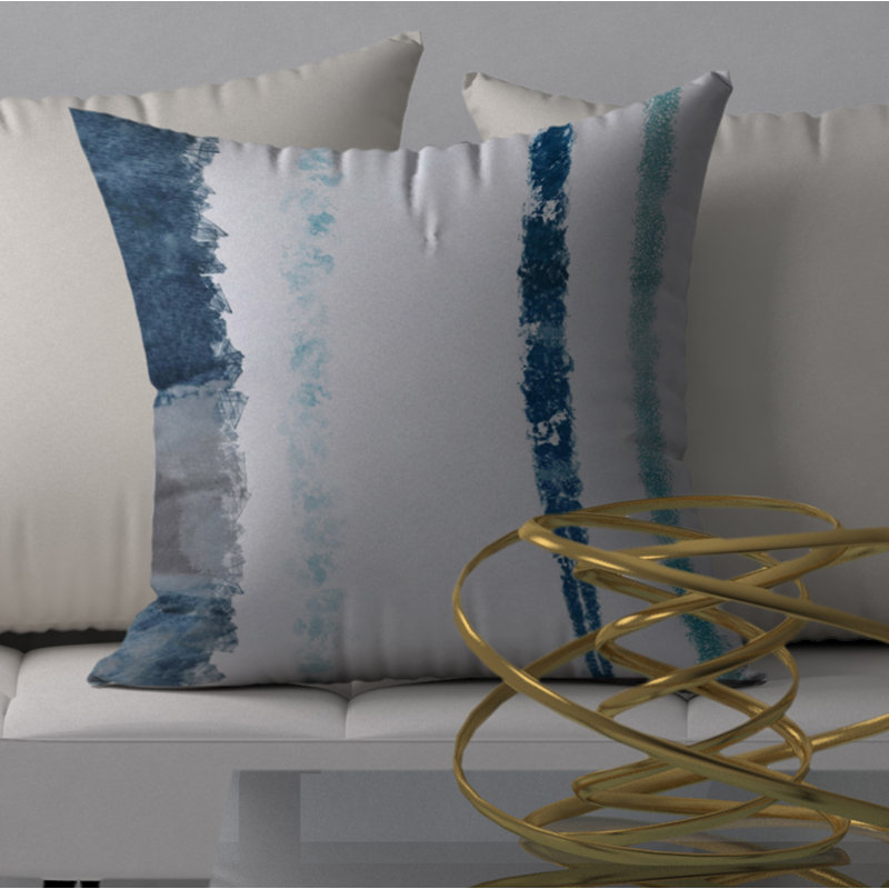Reversible Throw Pillow, 18" x 18"