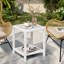 Table d'appoint d'extérieur carrée L 15,7 po x l 15,7 po Marique-878623421