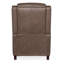 Fauteuil inclinable manuel en cuir véritable Tricia-86701000
