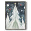 «Christmas Holiday Art DCCCLXV III», reproduction d'art encadrée - bois massif XMA171534-651026870