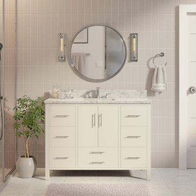 Ensemble de meuble-lavabo simple 48 po Kiara