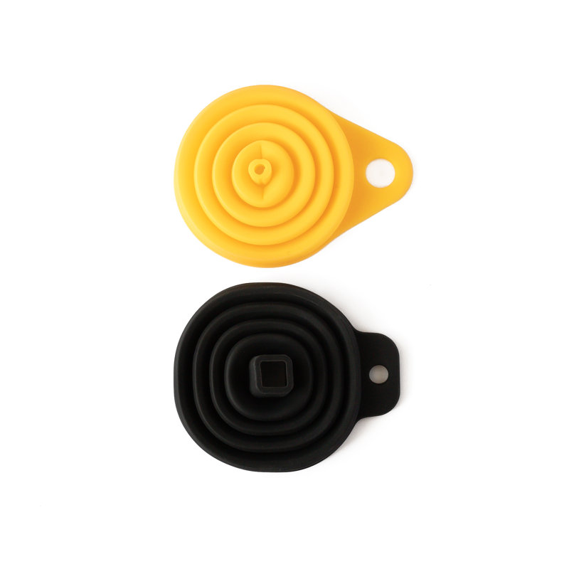 Ensemble de 2 entonnoirs pliables en silicone Deiss Pro