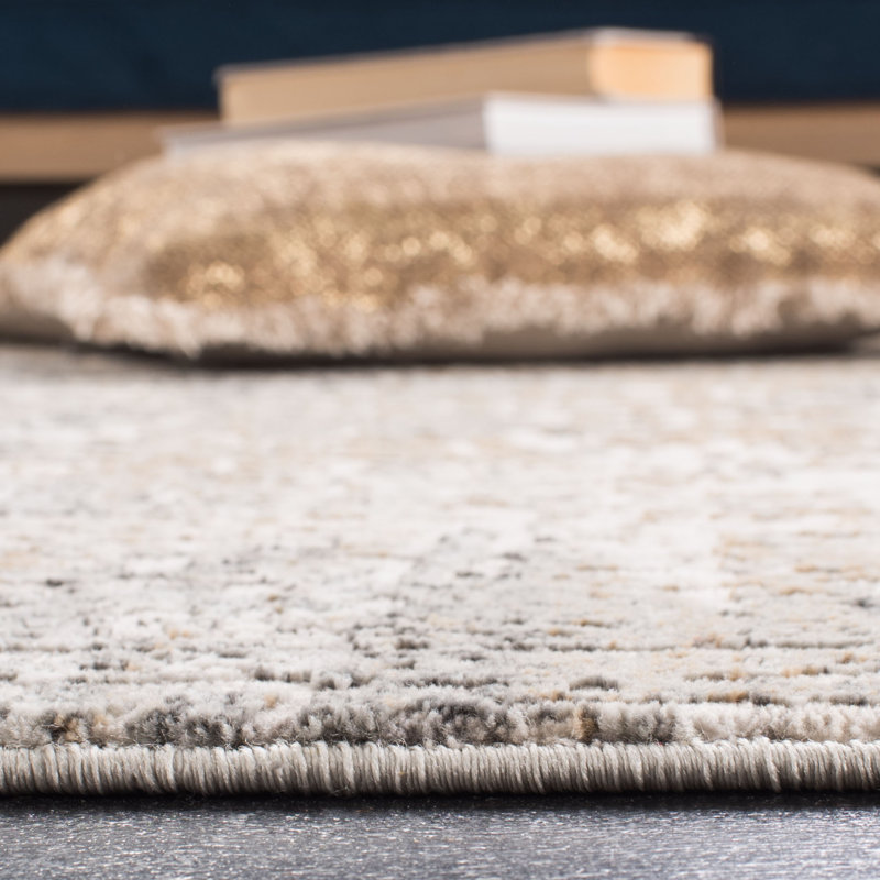 Edna Performance Abstract Rug, Rectangle 5'3" x 7'6"
