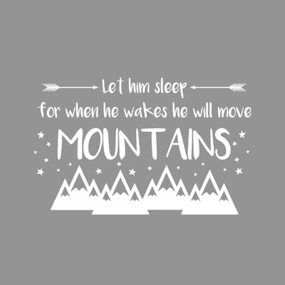 Text & Numbers Non-Wall Damaging Wall Decal
