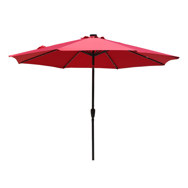Parasol de marché 118 po, Rouge