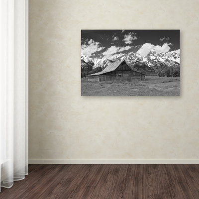 Cliffton 'Thomas Moulton Barn' Photographic Print on Wrapped Canvas