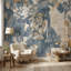 Décoration murale en forme de lion à oreilles patiné et amovible-699735460-699735456