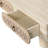 Wood Coffee Table with Drawer