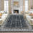 Area Rugs Vintage Floral Area Rug Washable, Low Pile, Non-Slip, mark Resistant Carpet for Living Room, Bedroom, Dining Room, Home Office-1762976353-1762976375