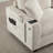 Modular Sectional Sofa With Movable Storage Ottoman And Console-390328415