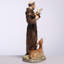 Figurine en polyrésine de 6,1 pouces de hauteur Saint-François d'Assise