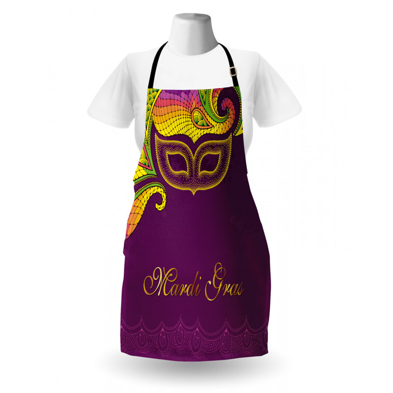 Tablier en gras mardi gras