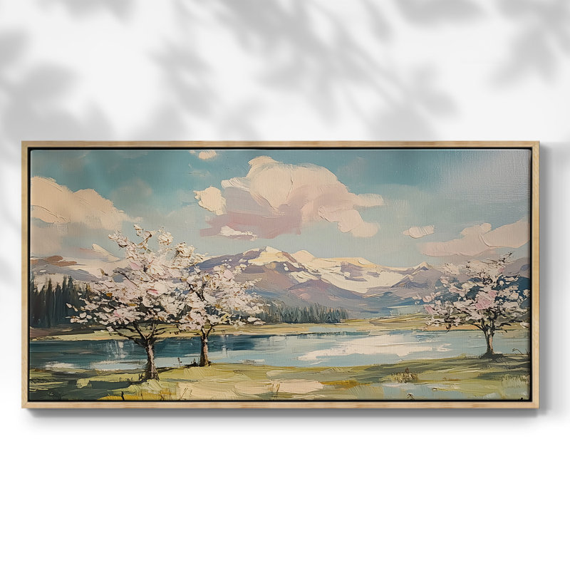 Série nautique-LVII- Toile tendue avec châssis tendue, prête à être accrochée, Naturel, H 21 po x l 41 po