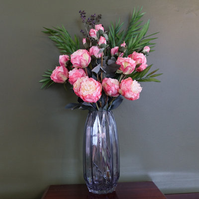 Silk Artificial Arrangement in Vase