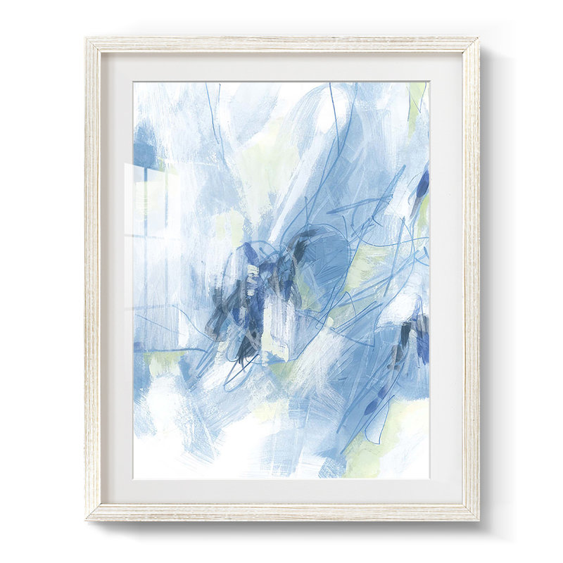 «Spin Cycle II», impression encadrée, H 28,5 po x l 20,5 po, Blanc