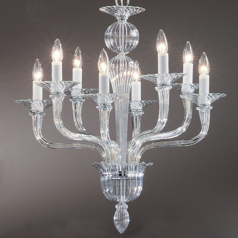 Lustree 8 lumières façon bougie/classique Gregoire