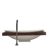 Suave 78.75'' L Soaking Bathtub