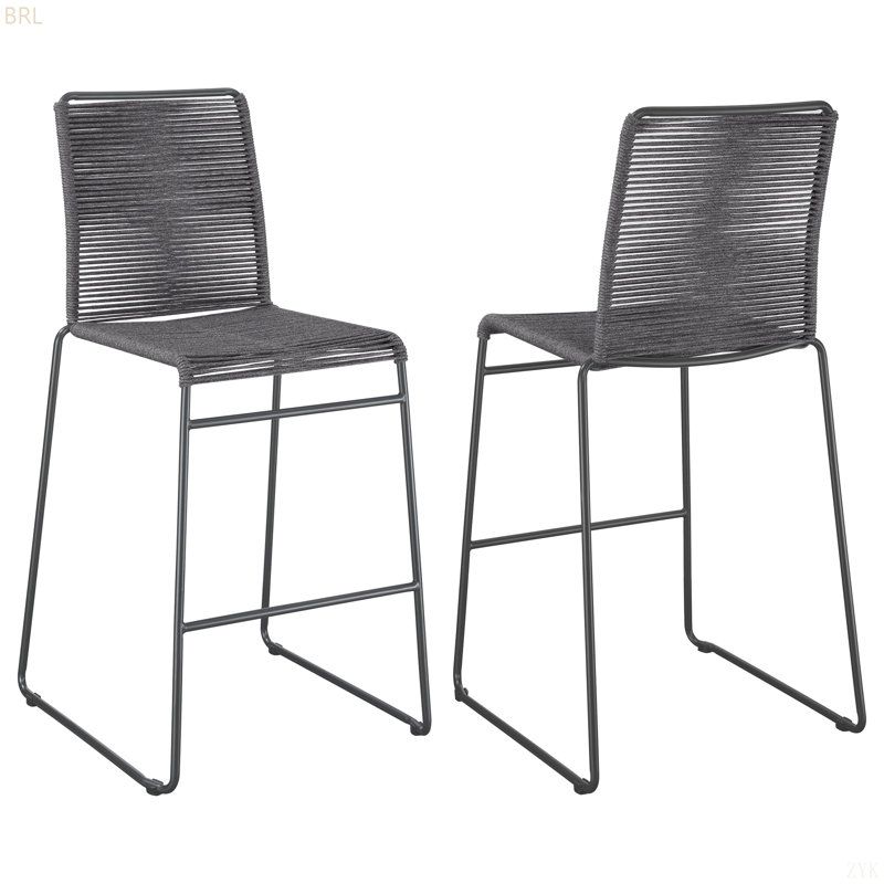 Ensemble de 2 chaises de bar Jerome