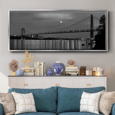 George Washington Bridge- Framed Canvas