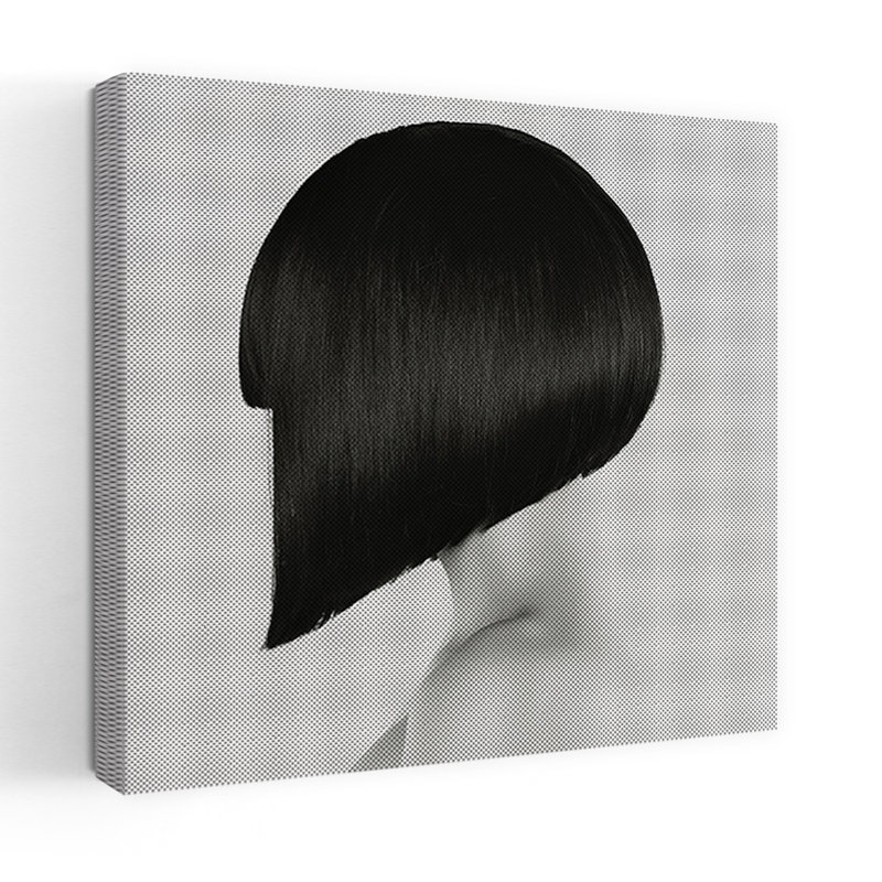 Art contemporain vif, H 48 po x l 48 po