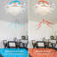 Ventilateur de plafond moderne en cristal 36 "avec lumières et télécommande Fandelier à DEL encastré à intensité variable avec fonction mémoire