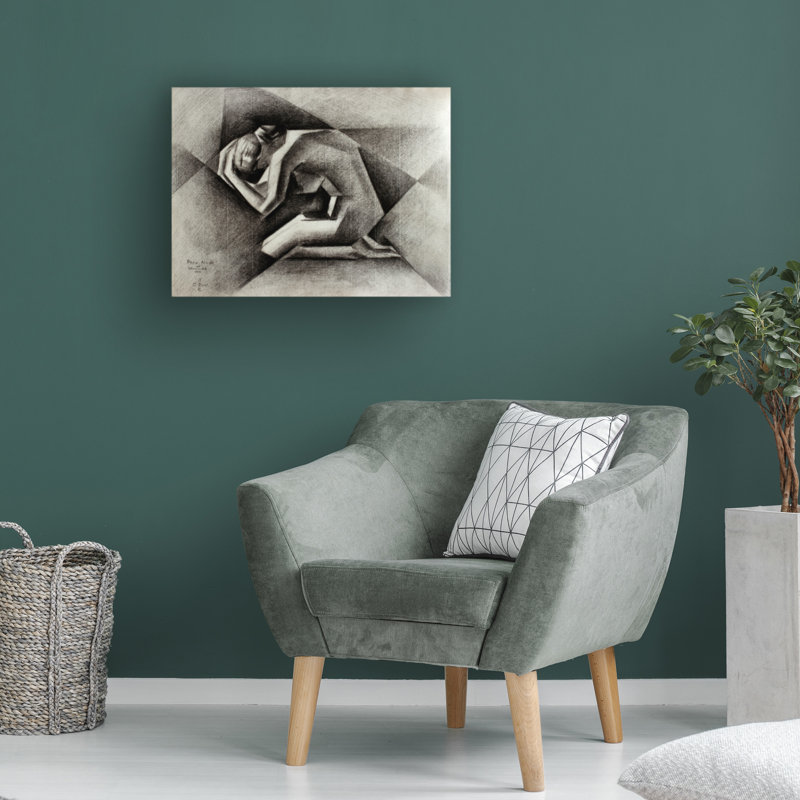 «Nude 05 08 22» par Corne Akkers - reproduction d'art sur toile tendue