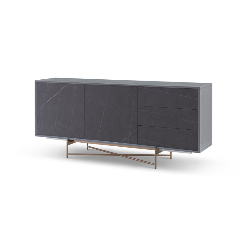 Amelia-Jayne 179.9cm Sideboard, Grey