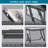Courson 50'' x 24'' Split Top Table