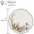 Winters Forest Set of 4 Dinner Plate 11"